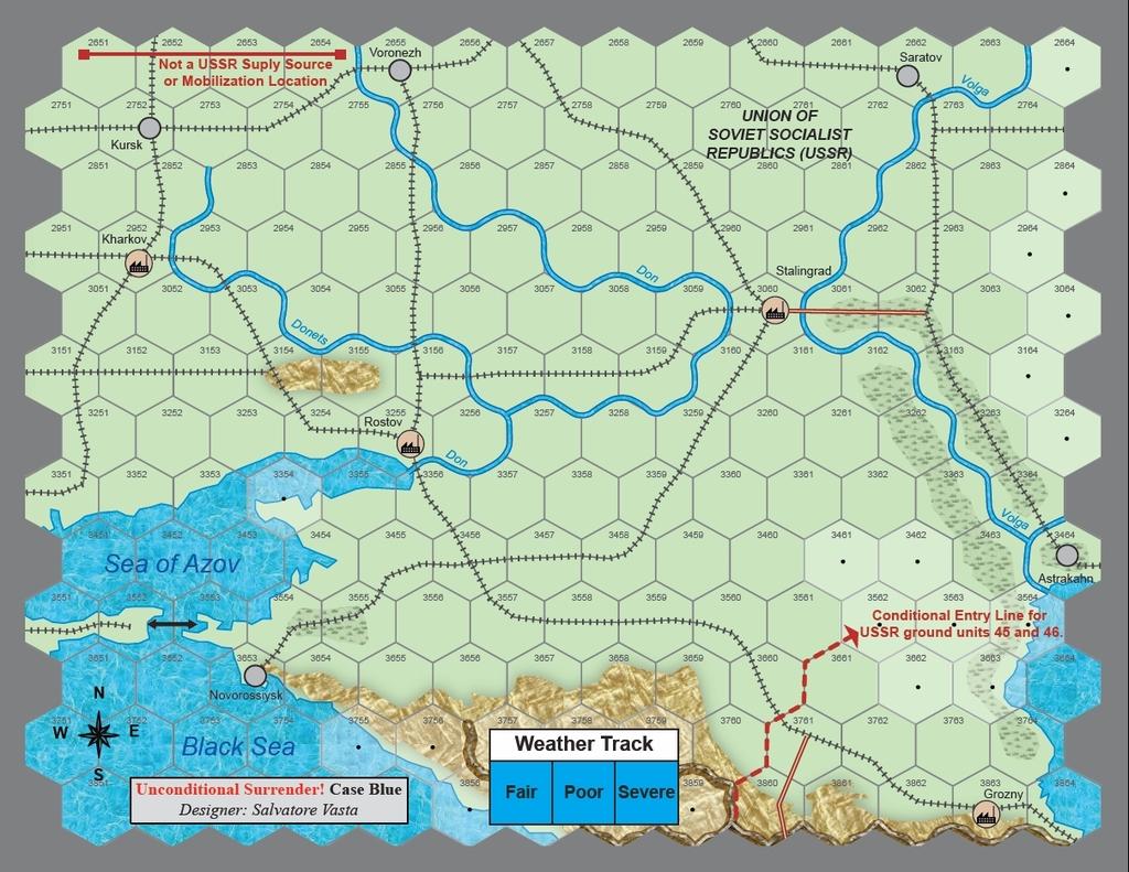 Unconditional Surrender Case Blue