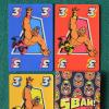 I tre colori delle carte Wrestler