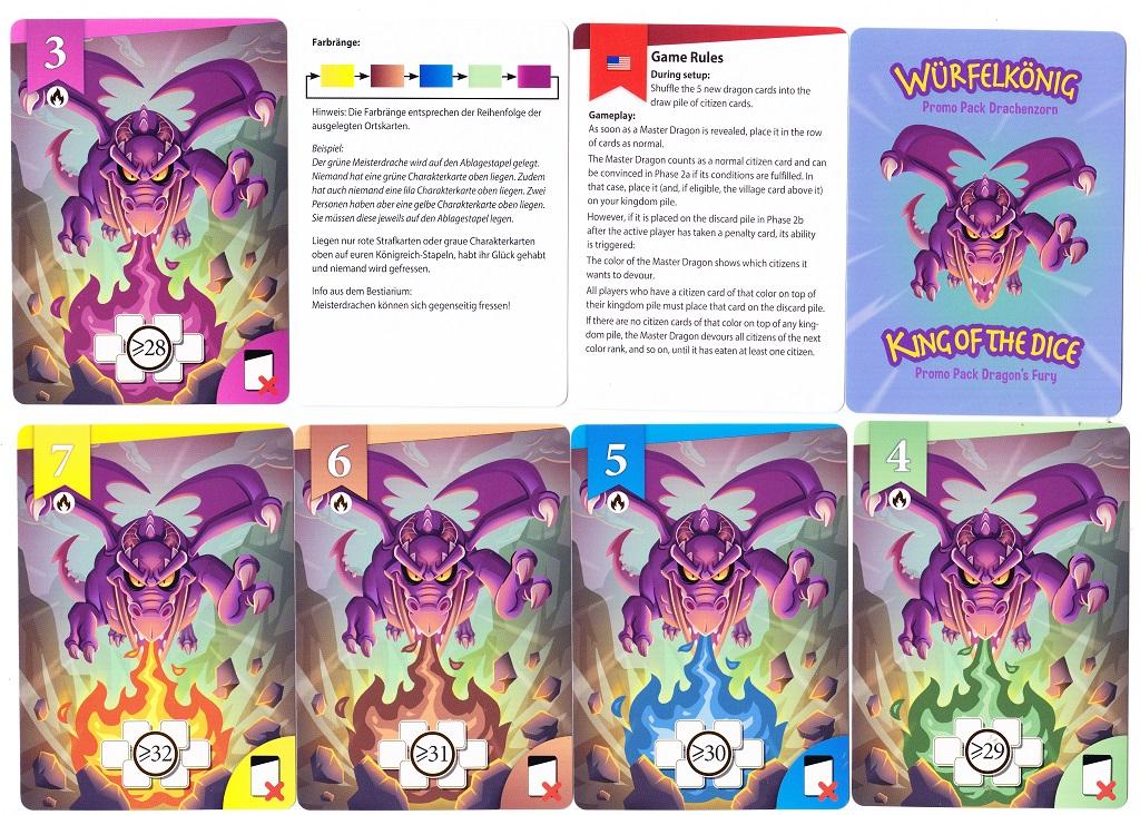 Espansione Dragon's Fury per King of the Fice