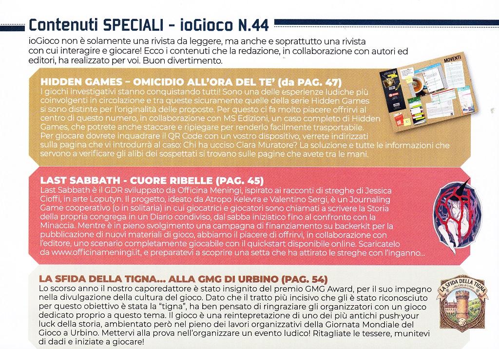 Contenuti Speciali