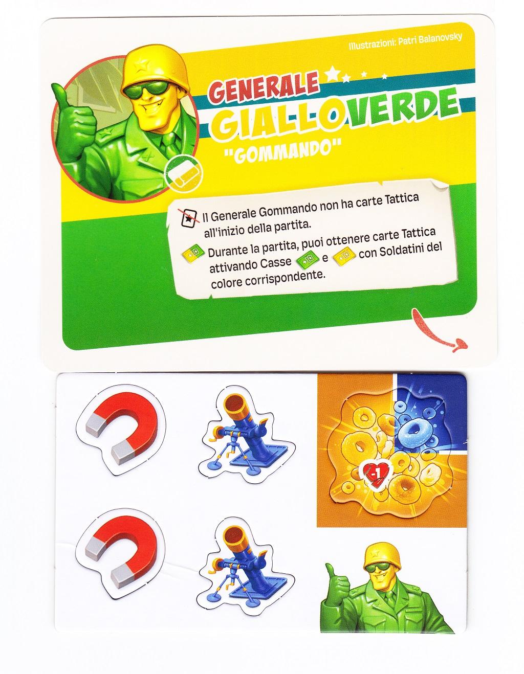Little Doldiers - Generale Verde/Giallo