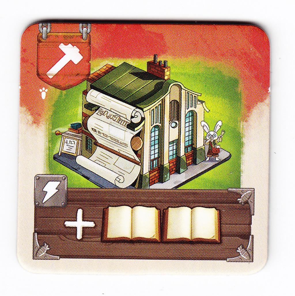Tessera edificio per il gioco 